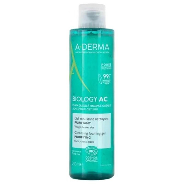 A-DERMA BIOLOGY AC GEL MOUSSANT PURIFIANT 200ML