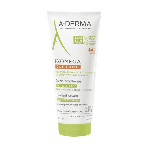 A-DERMA EXOMEGA CONTROL CREME EMOLLIENTE 200ML