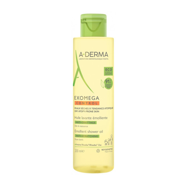 A-DERMA EXOMEGA CONTROL HUILE LAVANTE EMOLLIENTE 200ml