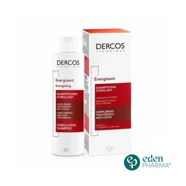 Vichy Dercos Energy+ Shampoing Stimulant 200 ml