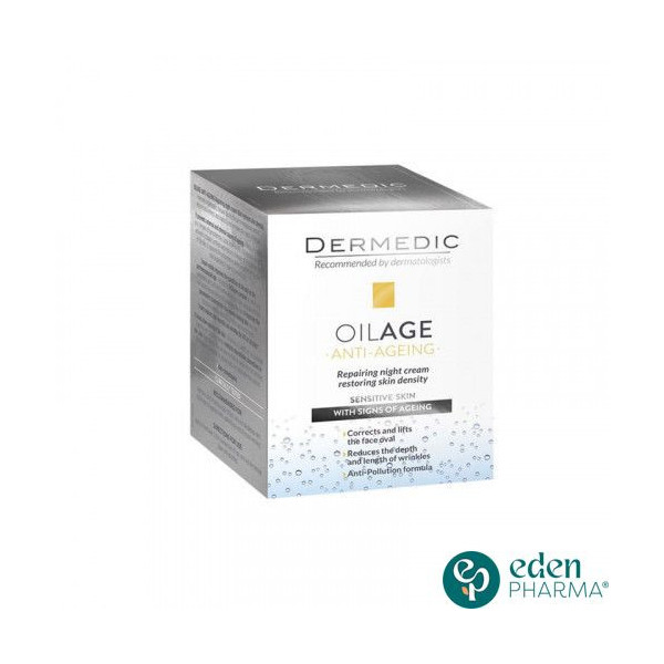 DERMEDIC OILAGE CREME DE NUIT REPARATRICE ANTI-AGE 50ML