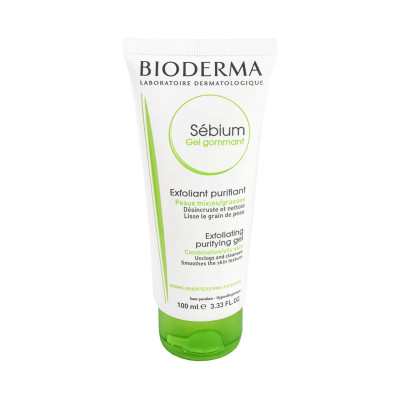 BIODERMA-SEBIUM-GEL-GOMMANT-EXFOLIANT-PURIFIANT-100ML