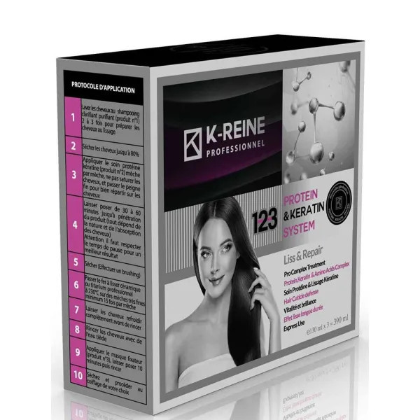 K-REINE KIT PROTEIN   KERATIN SYSTEM 3*130 ML