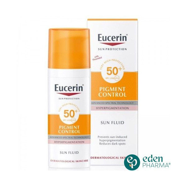 EUCERIN PIGMENT CONTROL FLUID SPF 50 SOLAIRE ANTI TACHES 50 ML