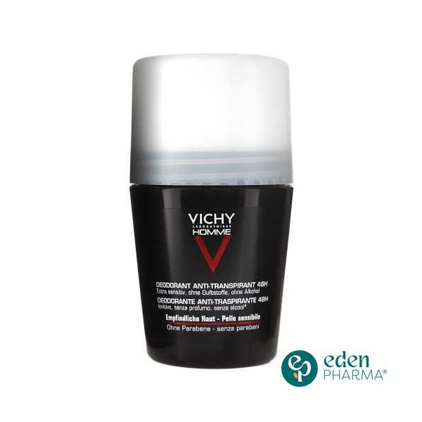 VICHY DEODORANT HOMME PEAUX SENSIBLES 50ML