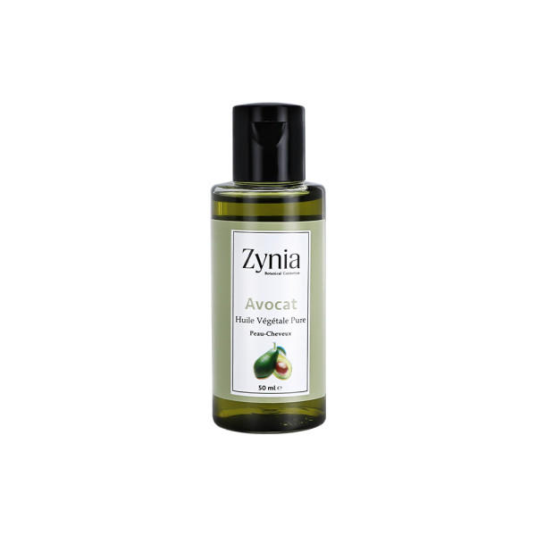 ZYNIA HUILE VEGETALE PURE D AVOCAT 50ML