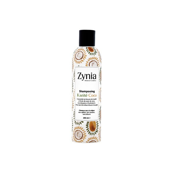 ZYNIA SHAMPOING KARITE COCO CHEVEUX SEC 250ml