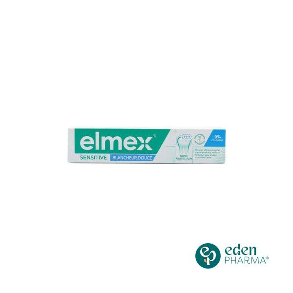 ELMEX DENTIFRICE SENSITIVE BLANCHEUR DOUCE 75ML