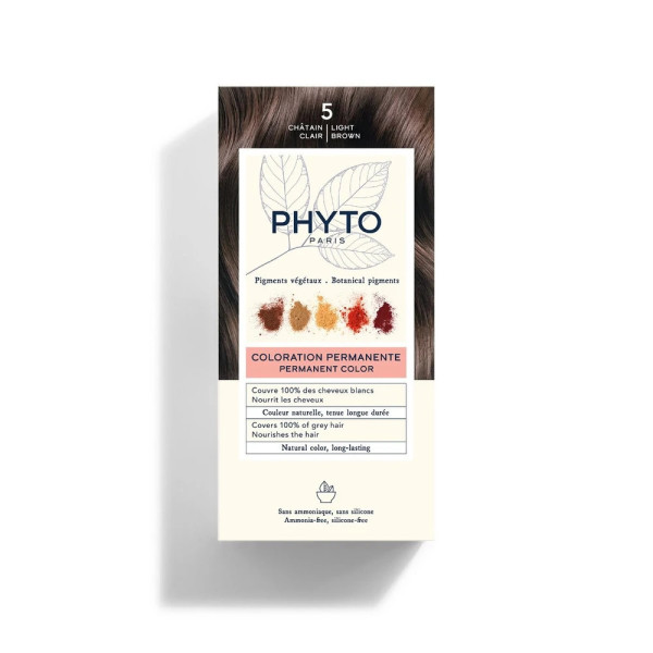 PHYTO Phytocolor Couleur Soin 5 chatain clair 1 kit