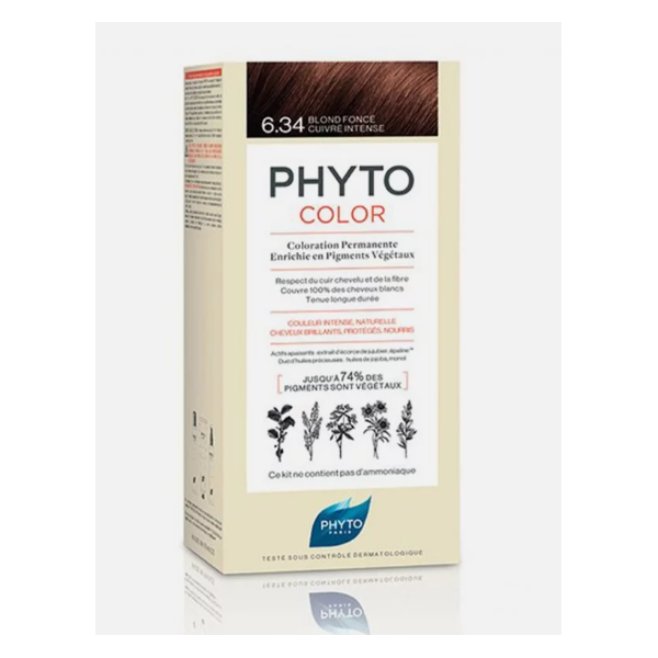 PHYTOCOLOR 6.34 BLOND FONCÉ CUIVRÉ INTENSE