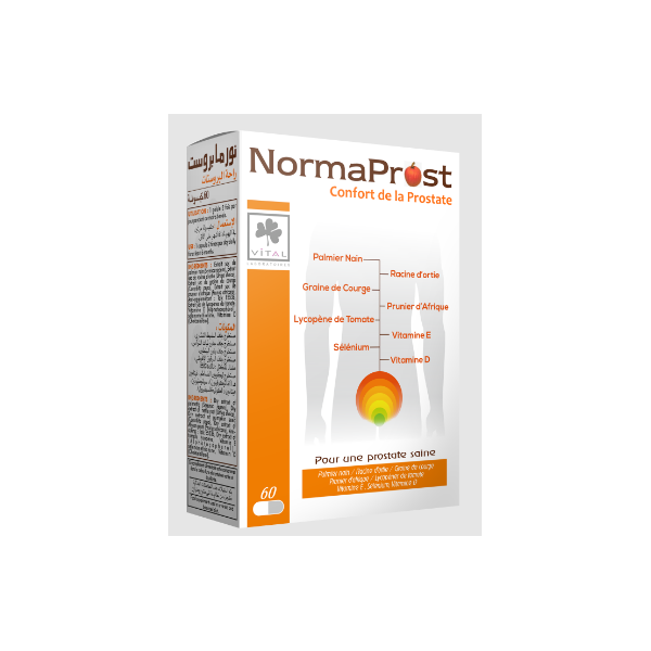 VITAL PHYTOTHERA NORMAPROST - 60 gélules