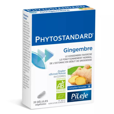 Pileje-Phytostandard-Gingembre-20-gélules