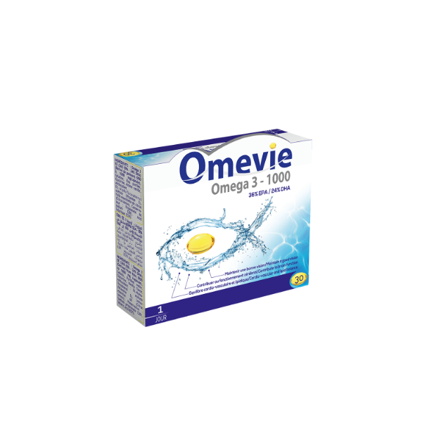 VITAL OMEVIE OMEGA 3 1000 Boite 30