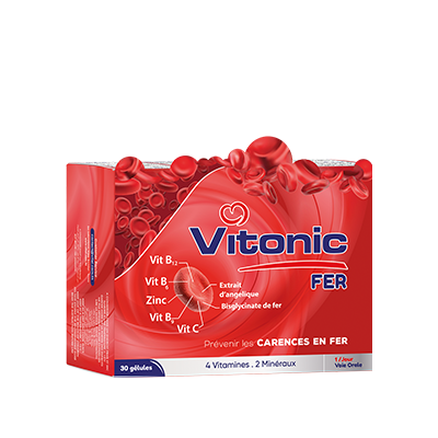 VITONIC-FER-BT/30-GELULES