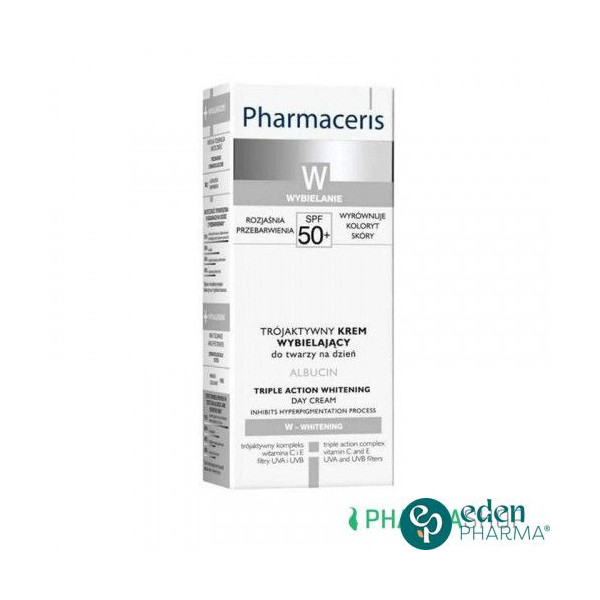 PHARMACERIS W TRIPLE ACTION CREME DE JOUR SPF50+ 30ML