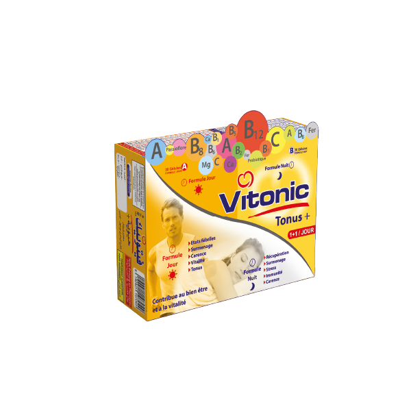 VITAL VITONIC TONUS + JOUR ET NUIT B/60