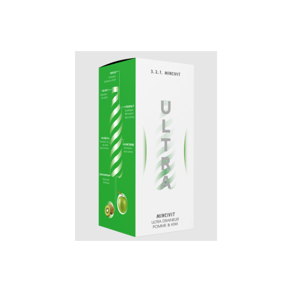 VITAL MINCIVIT ULTRA DRAINEUR POMME ET KIWI 250ML