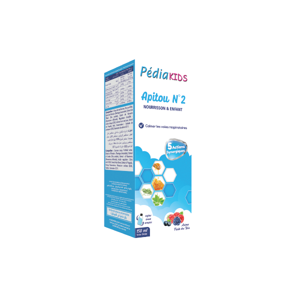 Pediakids APITOU n°2 Toux sèche 150 ml