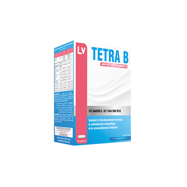 VITAL TETRA B 30 CAPSULES