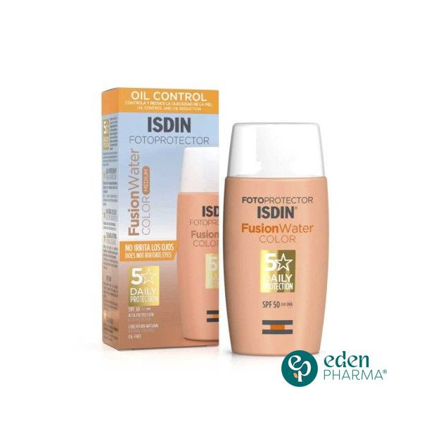 ISDIN PHOTOPROTECTION ECRAN SOLAIRE FUSION WATER TEINTEE MEDIUM SPF50+ 50ML