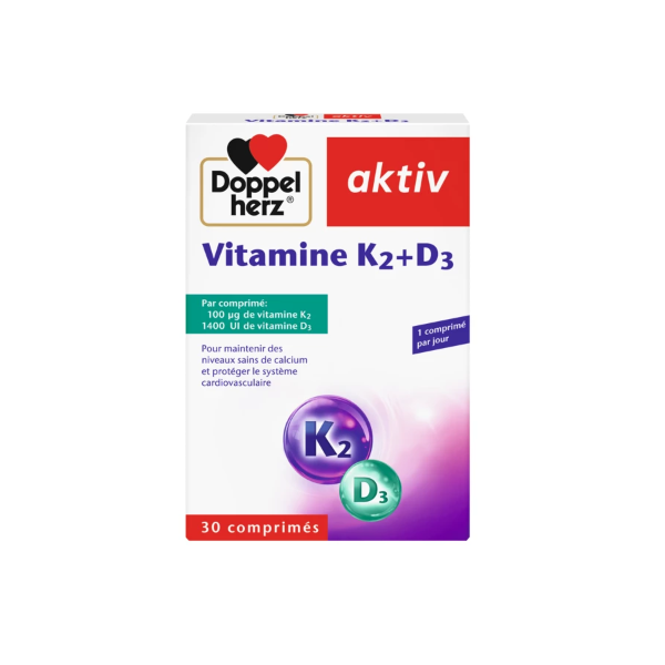 AKTIV VITAMINE K2+D3 30 COMPRIMES