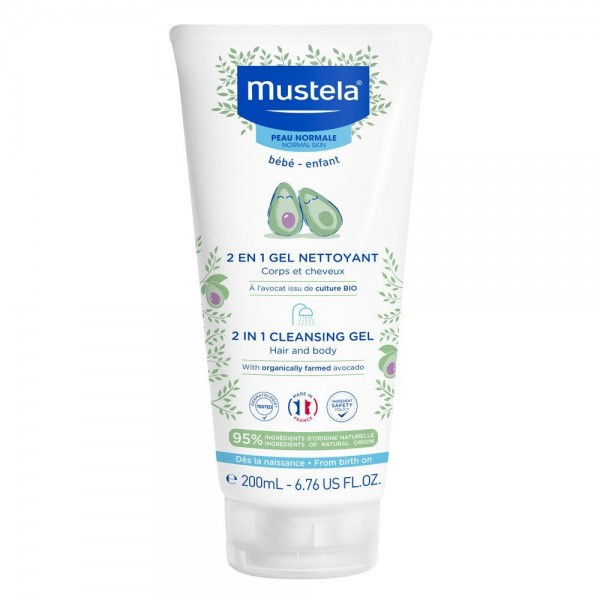 MUSTELA 2 en 1 gel net chev & corp 200ml