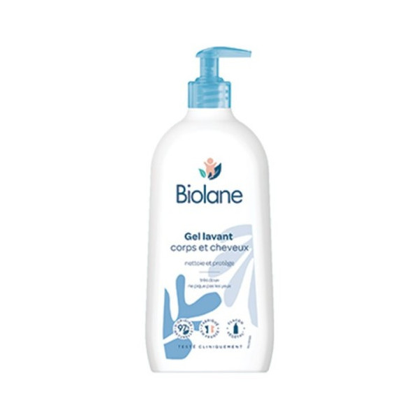 BIOLANE GEL CORPS ET CHEVEUX 2 EN 1 750ML