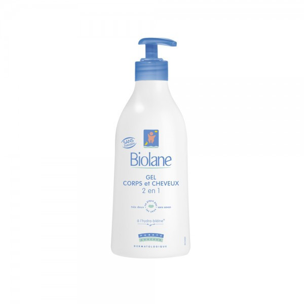 BIOLANE GEL CORPS ET CHEVEUX 2 EN 1 350ML