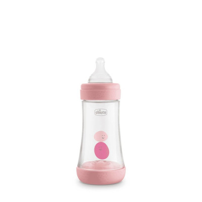 CHICCO-PERFECT-5-BIBERON-2M+-240ML-ROSE