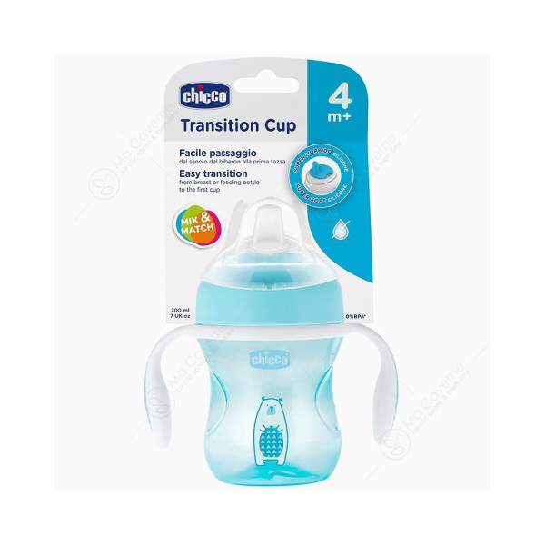 CHICCO TASSE TRANSITION BLEU 4M+ REF 69112