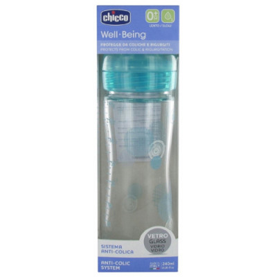 CHICCO-WELL-BEING-BIBERON-VERRE-240-ML-DEBIT-LENT-0-MOIS-ET-+