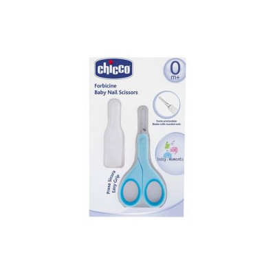 CHICCO-CISEAUX-LIGHT-BLEU-AVEC-ETUI-PROTECTEUR