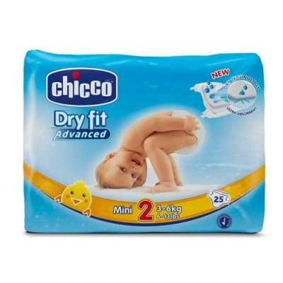 CHICCO-COUCHE-MINI-3-6KG-BT-25-REF:717100