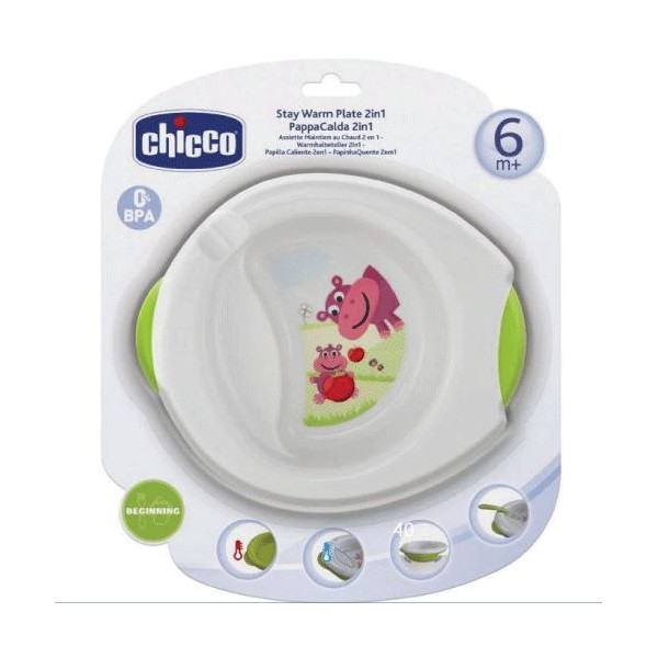 CHICCO ASSIETTE MAINTIEN AU CHAUD  2EN1 6826