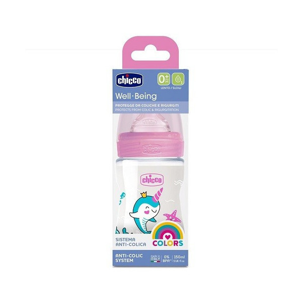 CHICCO BIBERON WELL-BEING EN POLYPROPYLÈNE 150 ML