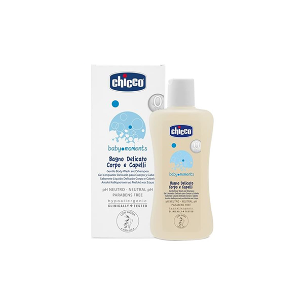 CHICCO SHAMPOING BABY MOMENT 2EN1 200 ML REF/10590