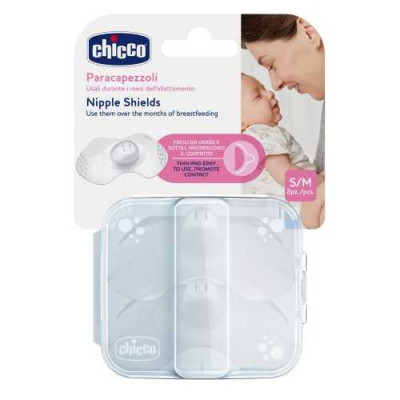 CHICCO-2-BOUTS-DE-SEINS-EN-SILICONE-S/M-/-90330