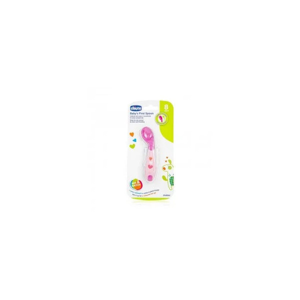 CHICCO CUILLERE SILICONE 8M+