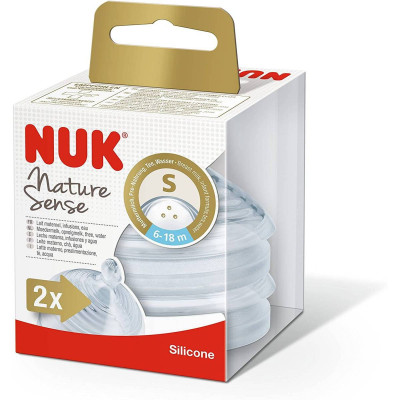 NUK-Tétines-X-2-NATURE-SENS-S-/-10124025