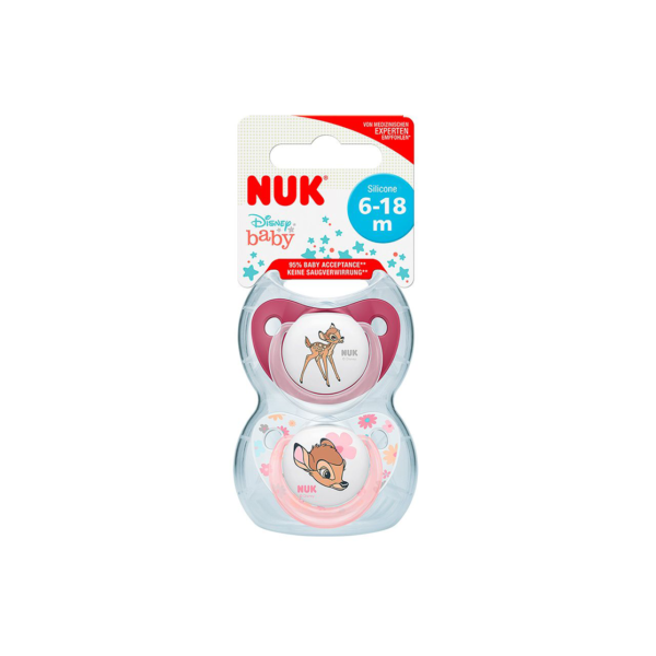 NUK SUCET DISNEY DUMBO 2+BOITE 6-18M