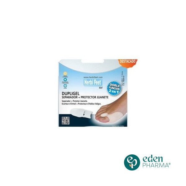 HERBI FEET DUPLIGEL ECARTEUR D ORTEIL+PROTECTEUR D ALLUX VALGUS