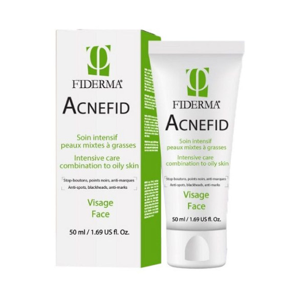 FIDERMA ACNEFID SOIN INTENSIF PEAUX MIXTES A GRASSES 50ML