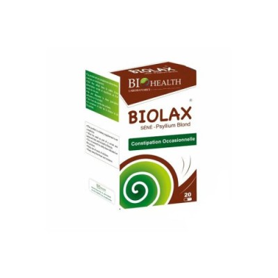 BIOHEALTH-BIOLAX-20-GELULES