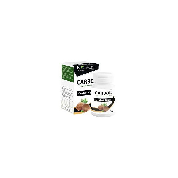 BIOHEALTH CARBOL CHARBON VEGETAL 30 GELULES