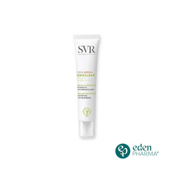 SVR SEBIACLEAR CREME SPF50 SOLAIRE MATIFIANTE 40ML