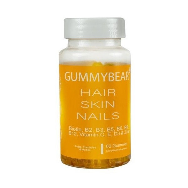 GUMMYBEAR HAIR SKIN NAILS 60 GUMMIES