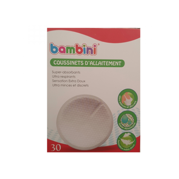 BAMBINI COUSSINET D'ALLAITEMENT 30 pièces