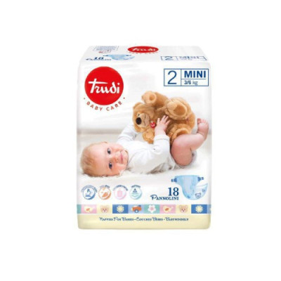 TRUDI-baby-care-couches-bébés-t.2-/-3-6kg-bt/18