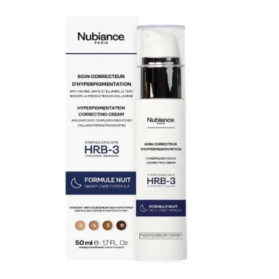 NUBIANCE-HRB3-CREME-DE-NUIT-SOIN-D'HYPERPIG.-50-ML