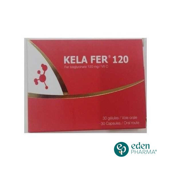 XEN KELA FER 120 MG 30 CAPSULES